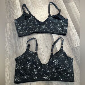 Black Starry Night Bralette